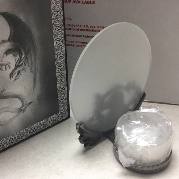 Home Basics Accents Grim Reaper Pewter Tea Candle Holder Poshmark